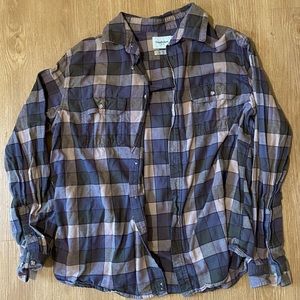XL, Plaid Button Down, Goodfellow & Co.